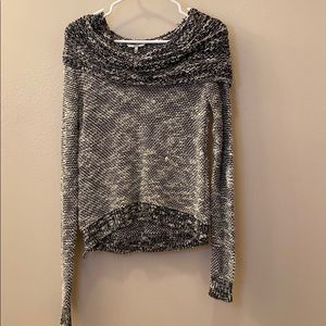 Swooping Neck Sweater